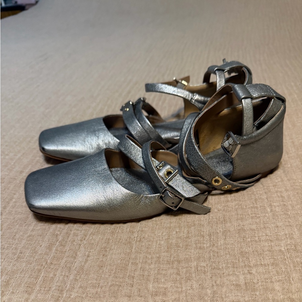 Free People Hart Buckle Flats - Picture 6 of 7